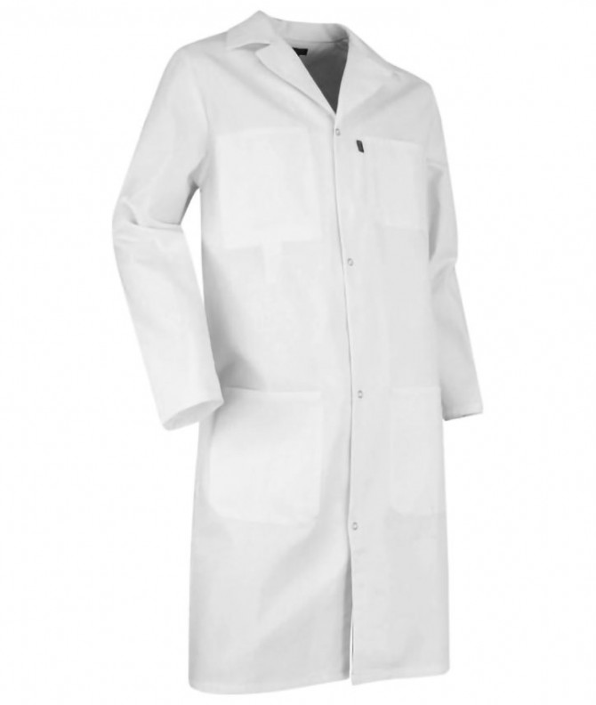BLOUSE PALETTE PRESSION-T5 BLANC