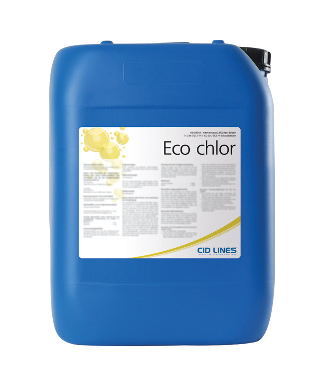 NETTOYANT/DESINFECTANT 'ECO CHLOR'  POUR MACHINE A TRAIRE Tonnelet de 60 kgs