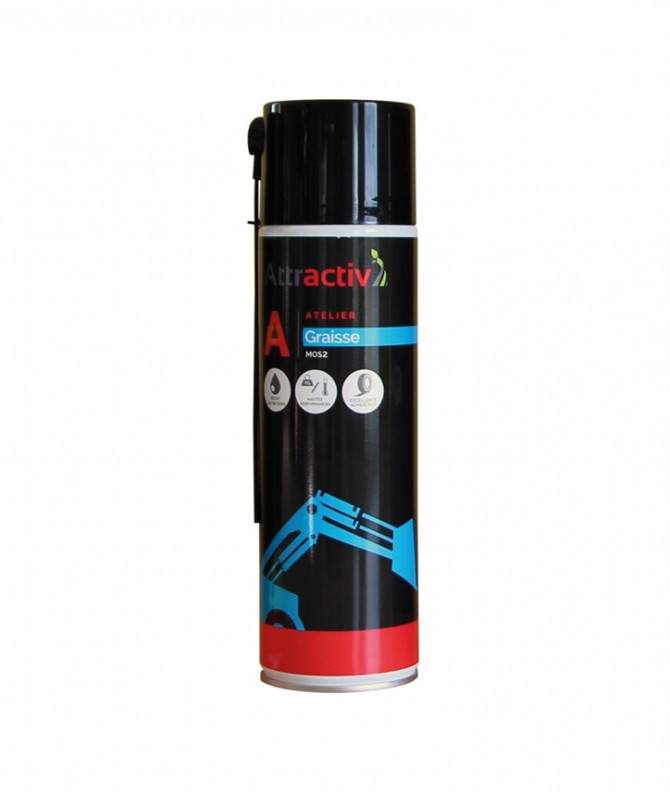GRAISSE MOS2 , ATTRACTIV', AÉROSOL DE 500ML