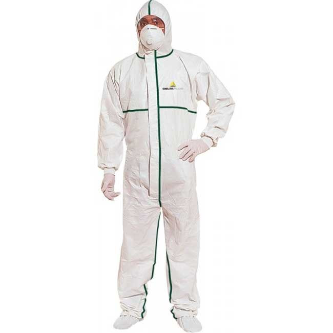 COMBINAISON PROTECTION CHIMIQUES DT119 A USAGE COURT AVEC CAPUCHE